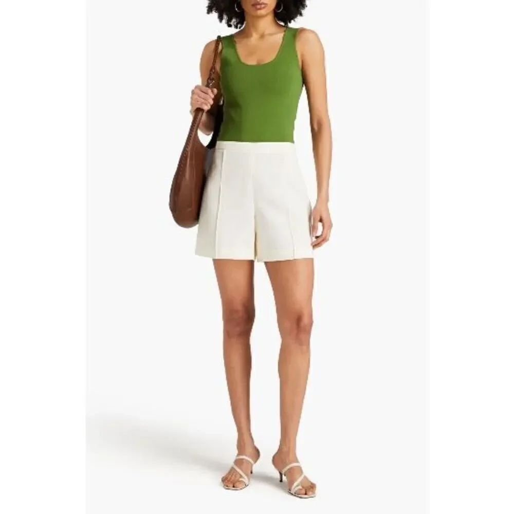 NEW Vince Women's Green Stretch Knit Sleeveless Tank Comfortable Top Size XL NWO